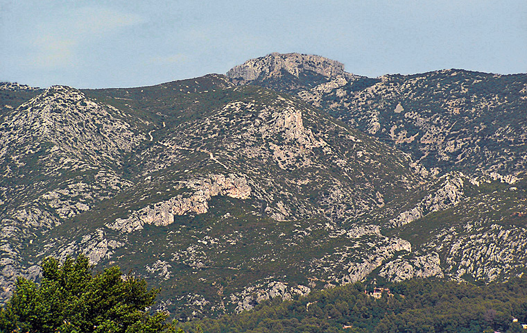 Panorama du paysage favori de Marcel Pagnol